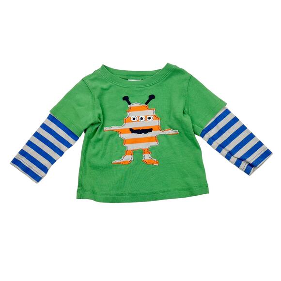 Hanna Andersson Monster Layered Shirt - Picture 1 of 6
